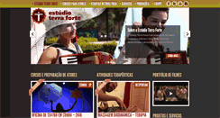 Desktop Screenshot of estudioterraforte.com.br